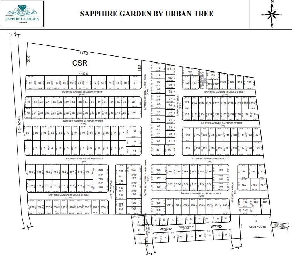 Urban Tree Sapphire Gardens Thaiyur, Old Mahabalipuram Road